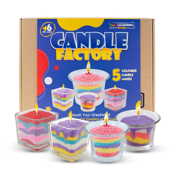 DIY Creative Candle Making Kit for Kids – Fun Craft Set for Kuwait’s Little Creators - Fun Learning Kuwait 
