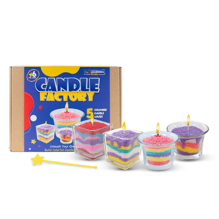 DIY Creative Candle Making Kit for Kids – Fun Craft Set for Kuwait’s Little Creators - Fun Learning Kuwait 