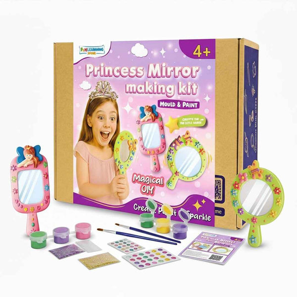 Princess Mirror Craft Kit – Create Your Magical Mirror! Fun Learning Kuwait 