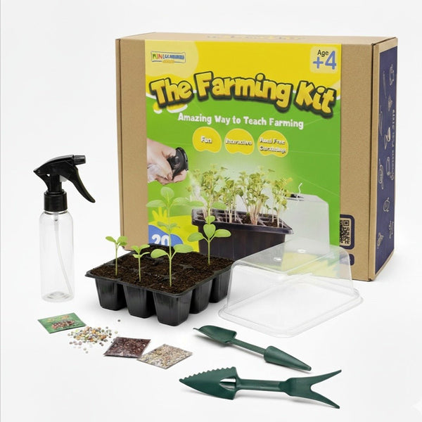 The Farming Kit – Fun & Educational Plant Growing Kit for Kids - Fun Learning Store 
