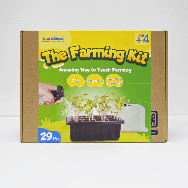 The Farming Kit – Fun & Educational Plant Growing Kit for Kids - Fun Learning Kuwait 