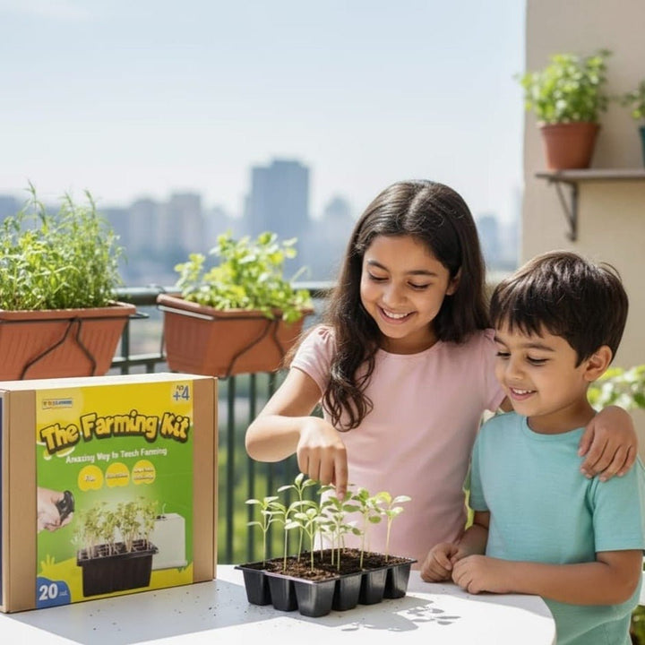 The Farming Kit – Fun & Educational Plant Growing Kit for Kids - Fun Learning Store 