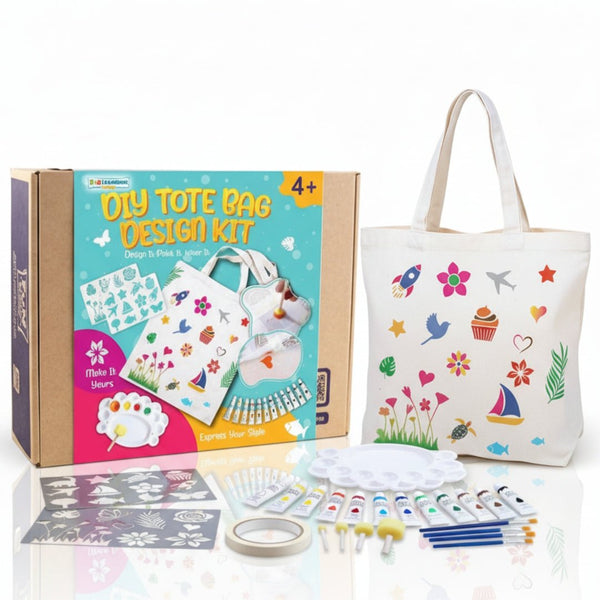 Ultimate DIY Tote Bag Art Set – Create & Shine in Style for Kids