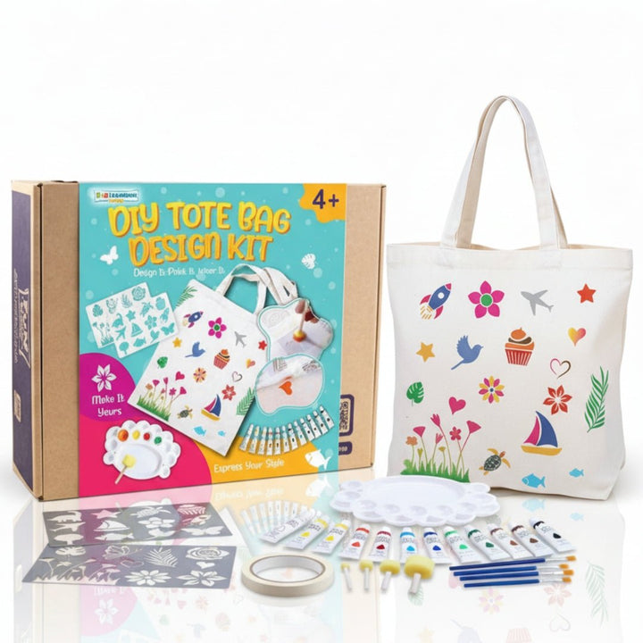 Ultimate DIY Tote Bag Art Set – Create & Shine in Style for Kids