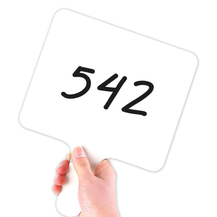 Dry Erase Answer Paddle