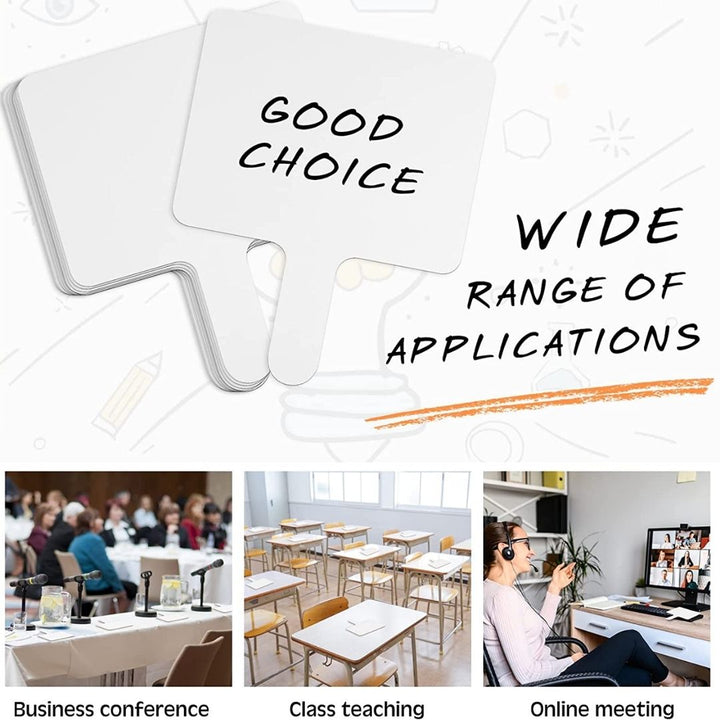 Dry Erase Answer Paddle