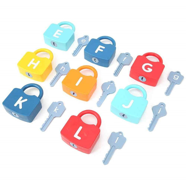 ABC Learning Lock Educational Letter Combination 52 pcs