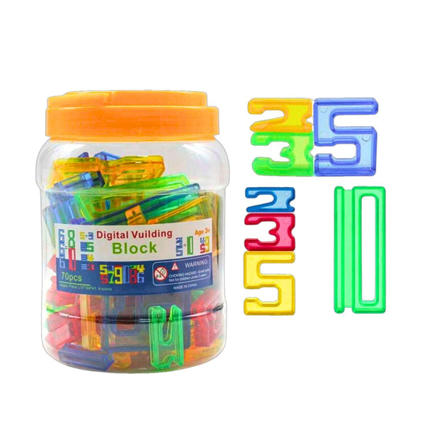 Math Manipulatives Toy for Kids - 70Pcs